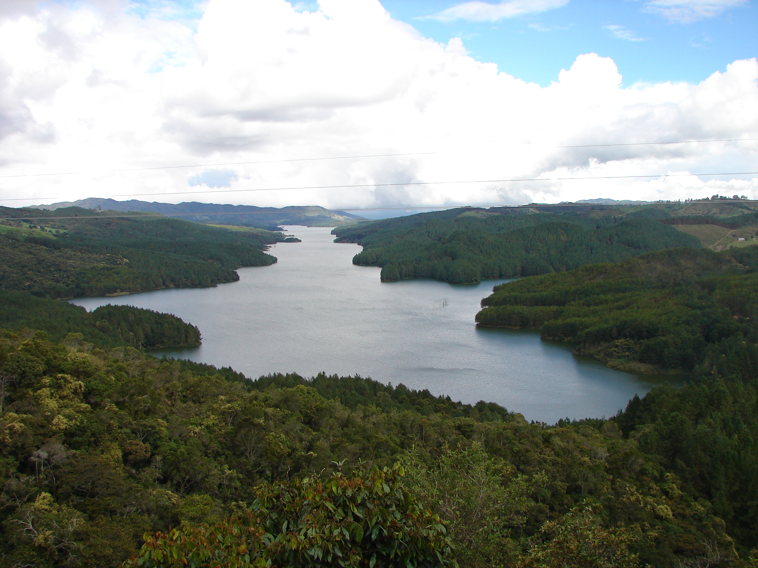 Stausee Riogrande II im Norden Antioquias, aufgenommen 2007.